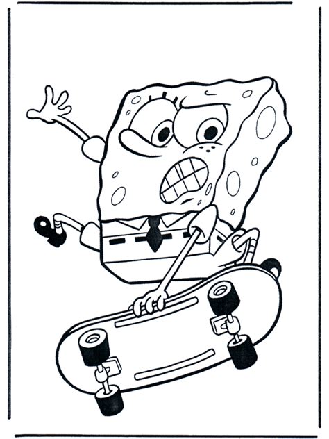 Print and color this amazing the spongebob movie coloring page. SpongeBob 7 - Sponge Bob