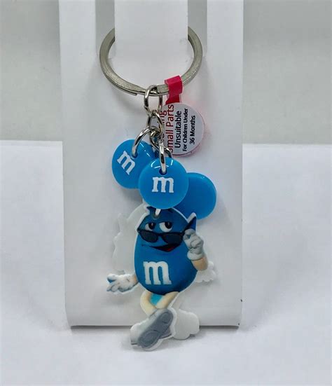 Blue Mandm Character With Blue Mandm Sweets Etsy