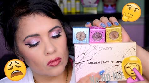 Golden State Of Mind Colourpop Review And Swatches Youtube