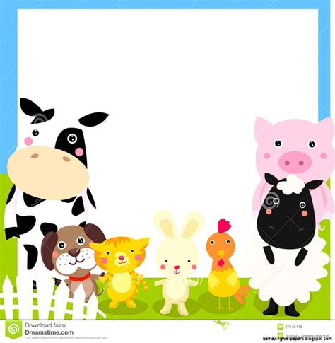 Baby Farm Animal Clipart Borders 20 Free Cliparts Download Images On