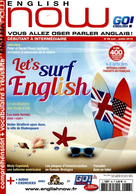 English Now N° 86 Abonnement English Now Abonnement Magazine Par