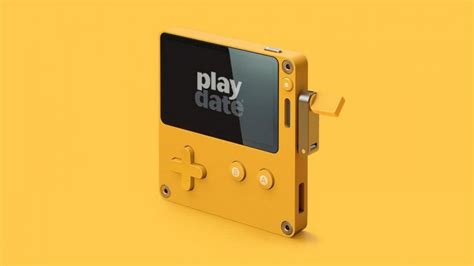Panics Playdate Is A Unique Gaming Handheld With A Crank For Controls