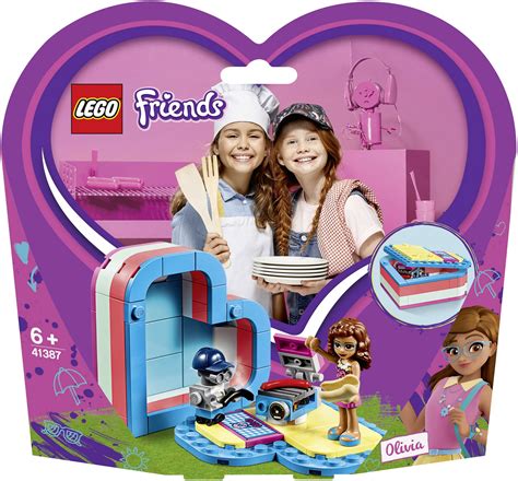 41387 Lego Friends Olivias Summery Heart Box