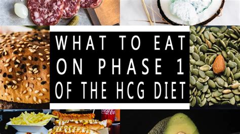 What To Eat On Phase 1 Of The Hcg Diet Hcg24com
