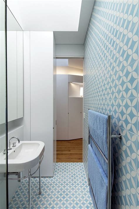 The bathroom is one of the most important areas in our home, so we have to make everything possible to turn it into a cozy and neat space, by learning how to tile the walls. Bathroom Tile Idea - Use The Same Tile On The Floors And ...