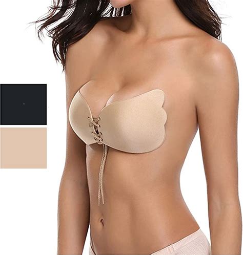 Sexy Strapless Bra Push Up Plus Size Silicone Adhesive Backless Bras For Womene