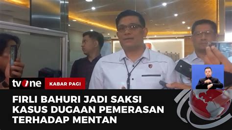 Firli Bahuri Diperiksa Polisi Kabar Pagi Tvone Youtube