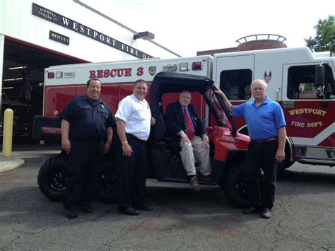 Firefighters Acquire Atv For Maneuvering In Tight Spots Westport News