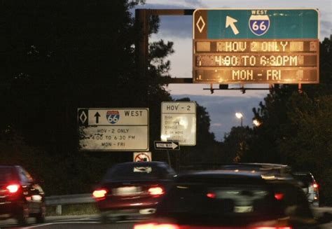 Revised Vdot Plan For Tolling I 66 Inside The Beltway Would Drop Toll On Reverse Commute The