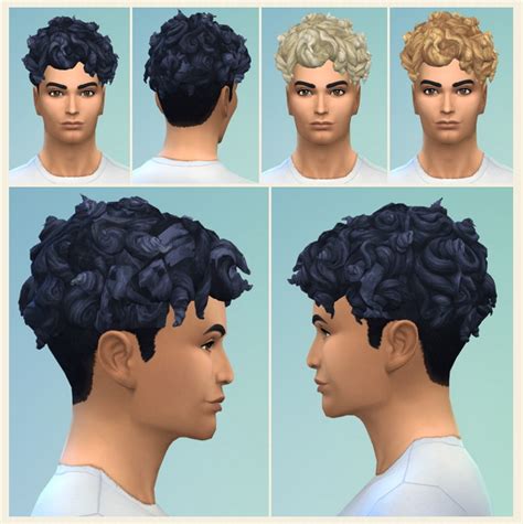 Curls On Top Male At Birksches Sims Blog Sims 4 Updates