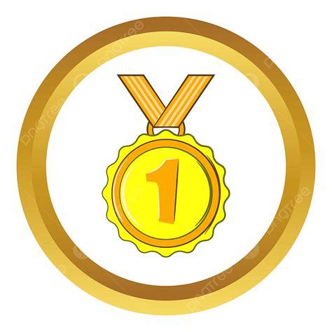 Medals First Place Vector Hd Images Medal For First Place Vector Icon