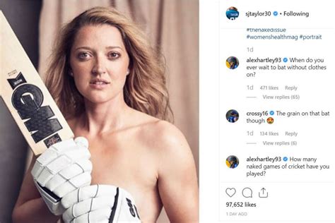 Sarah Taylor Bares It All Again England Woman Cricketer Poses Only With Bat And Daftsex Hd