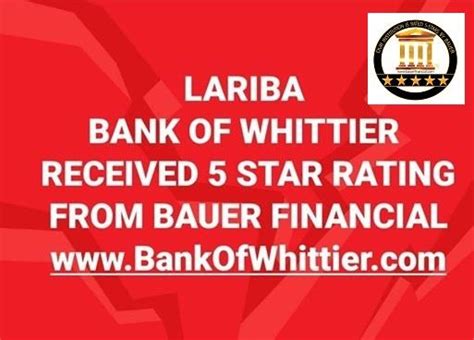 Bank Of Whittier Home Facebook