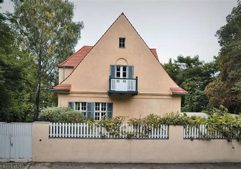 A traditional house designed while working for the architect bruno paul in berlin. Ludwig Mies van der Rohe, Riehl House, Potsdam ...