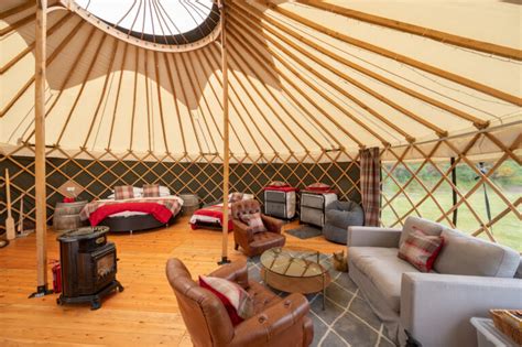 Yurt Glamping In Scotland With Hot Tub Ideal Romantic Getaway Mini Moon