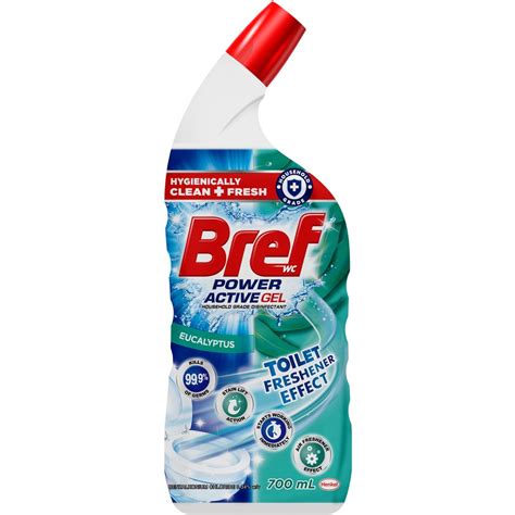 Bref Power Active Gel Toilet Cleaner Ml Eucalyptus Big W