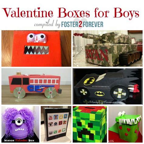 Fabulous Valentine Box Ideas For Boys Foster2forever