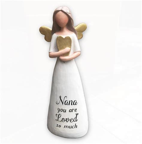 Ts For Nana Angel Figurine Ornament Collectible Figure