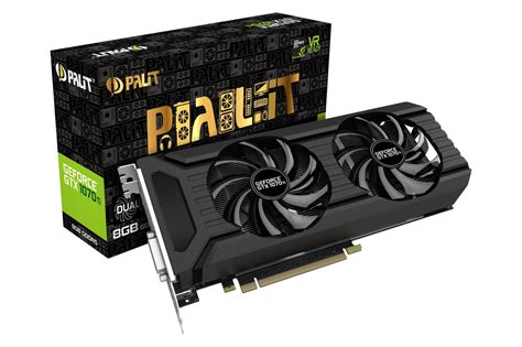 The nvidia gtx 1070 ti surprises and impresses us with performance numbers almost parallel with the nvidia gtx 1080 at an entirely reasonable price. PALIT NVIDIA® GeForce® GTX 1070 Ti Dual 8GB [NE5107T015P2 ...