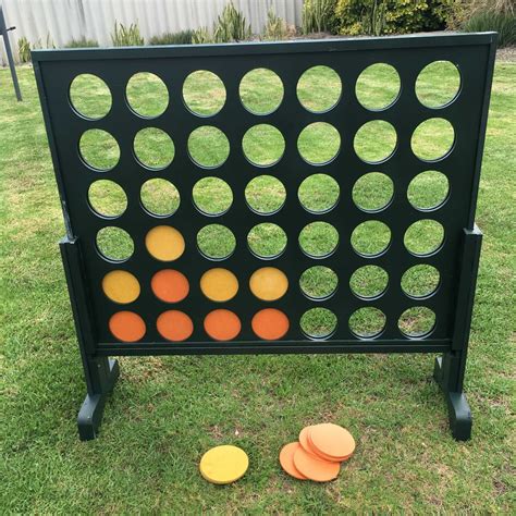 Giant Upright Connect 4 Albany Lawn Games Hire
