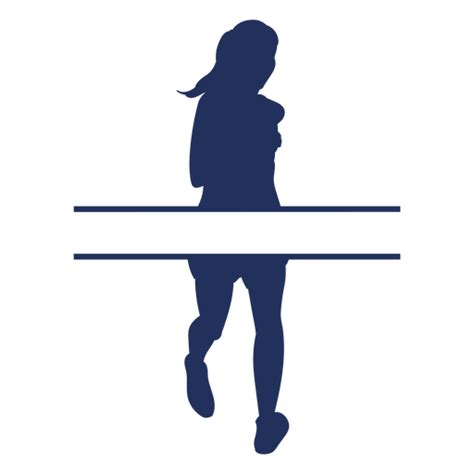 Marathon Woman Athlete People Silhouette Png And Svg Design For T Shirts