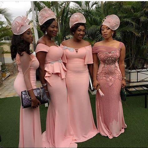 Wedding Digest Naija African Bridesmaid Dresses Mermaid Bridesmaid Dresses African