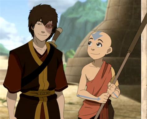 Zuko And Aang Smiling Which Is Kind Of Adorable For Some Reason
