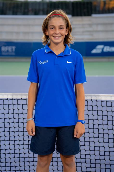 Jacopo Vasamì alla Rafa Nadal Academy
