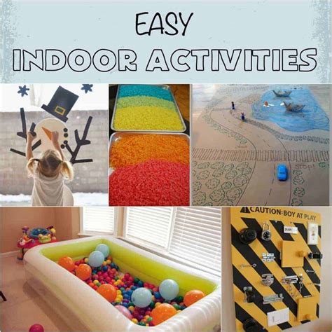 Easy Indoor Activities For Kids Princess Pinky Girl