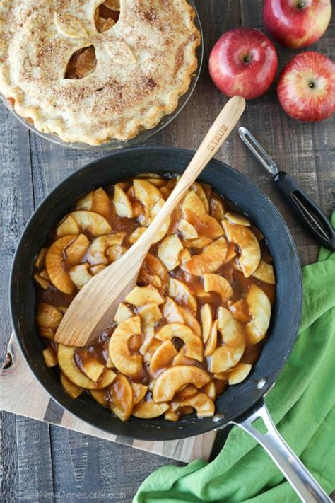 Canned apple pie filling should keep for a year, like other canned foods. Homemade Apple Pie Filling - Dessert Now, Dinner Later!