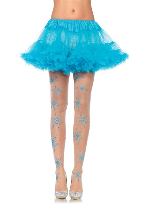 Where you'd normally see parked cars, you'll now see snow mounds. Let It Snow Spandex Sheer Glitter Snowflake Pantyhose ...