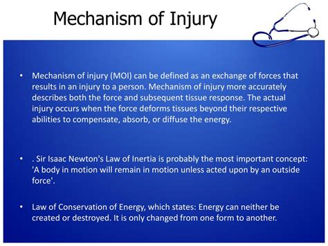 Ppt Mechanism Of Injury Powerpoint Presentation Free Download Id