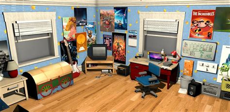 Artstation Andy S Room In Toy Story 4