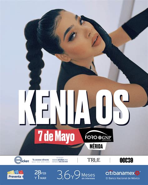 Kenia Os ¡después De Lograr Dos Sold Out En El Teatro Metropólitan Anuncia Gira Por La República