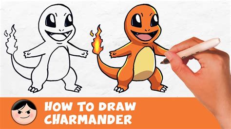 How To Draw Charmander Surprise Fold Youtube Otosection