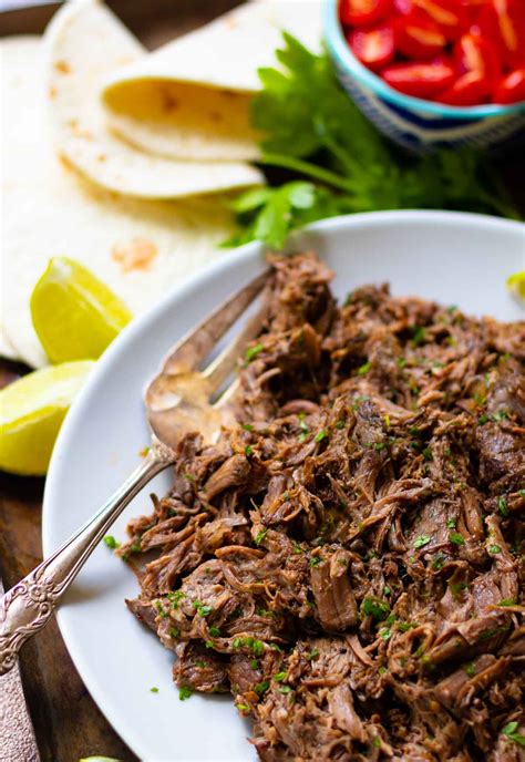 Slow Cooker Mexican Shredded Beef A Southern Soul