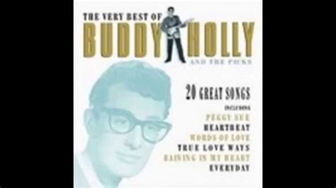 Buddy Holly True Love Ways Youtube