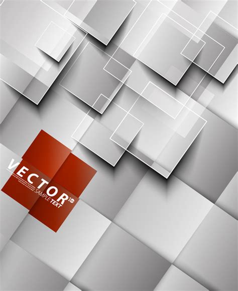 3d Squares With Background Design Vector Free Vector In Encapsulated