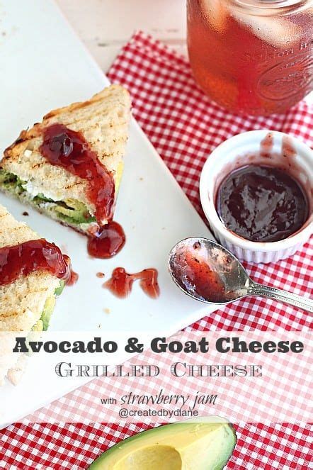 It's avocado toast, you guys. grilled goat cheese sandwich filled with avocado and ...