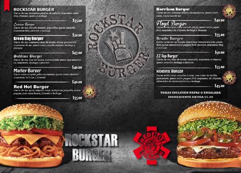 Rockstar Burger Hamburguesas En León Guanajuato