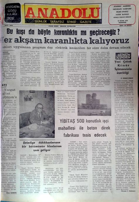 Yozgat Gazetes Ar V Nden