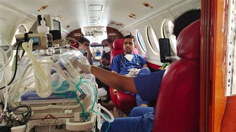 India Patient Airlifted From Us In 26 Hour Flight Bbc News