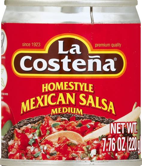 Homestyle Medium Mexican Sauce La Costena 78 Oz Delivery Cornershop