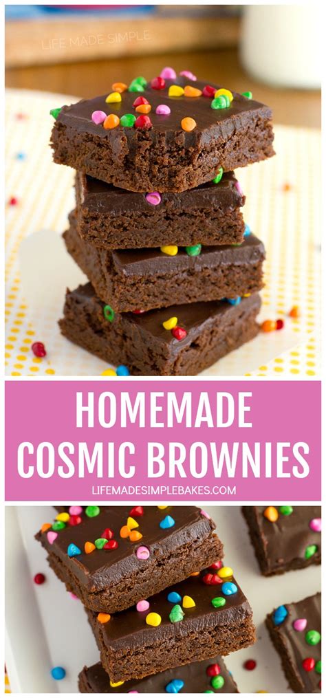 Like the creme filled chocolate cupcake, it's got the look down and the texture of the. Homemade Little Debbie Cosmic Brownies | Life Made Simple ...