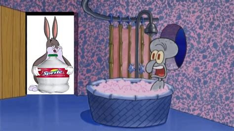Big Chungus Offers Sprite Cranberry To Squidward Youtube