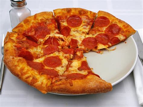 Calories In 4 Slices Of Pizza Pepperoni Reg Crust Medium 12 Inch