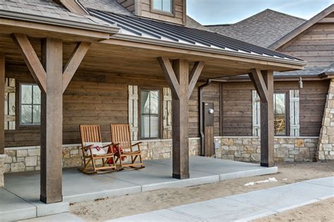 Timbers Posts And Beams Montana Timber Products Ranch House Exterior