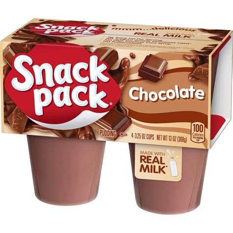 Snack Pack Pudding Chocolate Conagra Foodservice