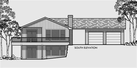 Walkout Basement House Plans Daylight Basement On Sloping Lot