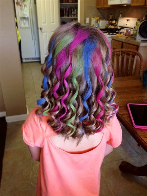 Adding streaks of color is a great way to express yourself. Chalking. Kids hair fashion | Fabulous Hair | Pinterest ...